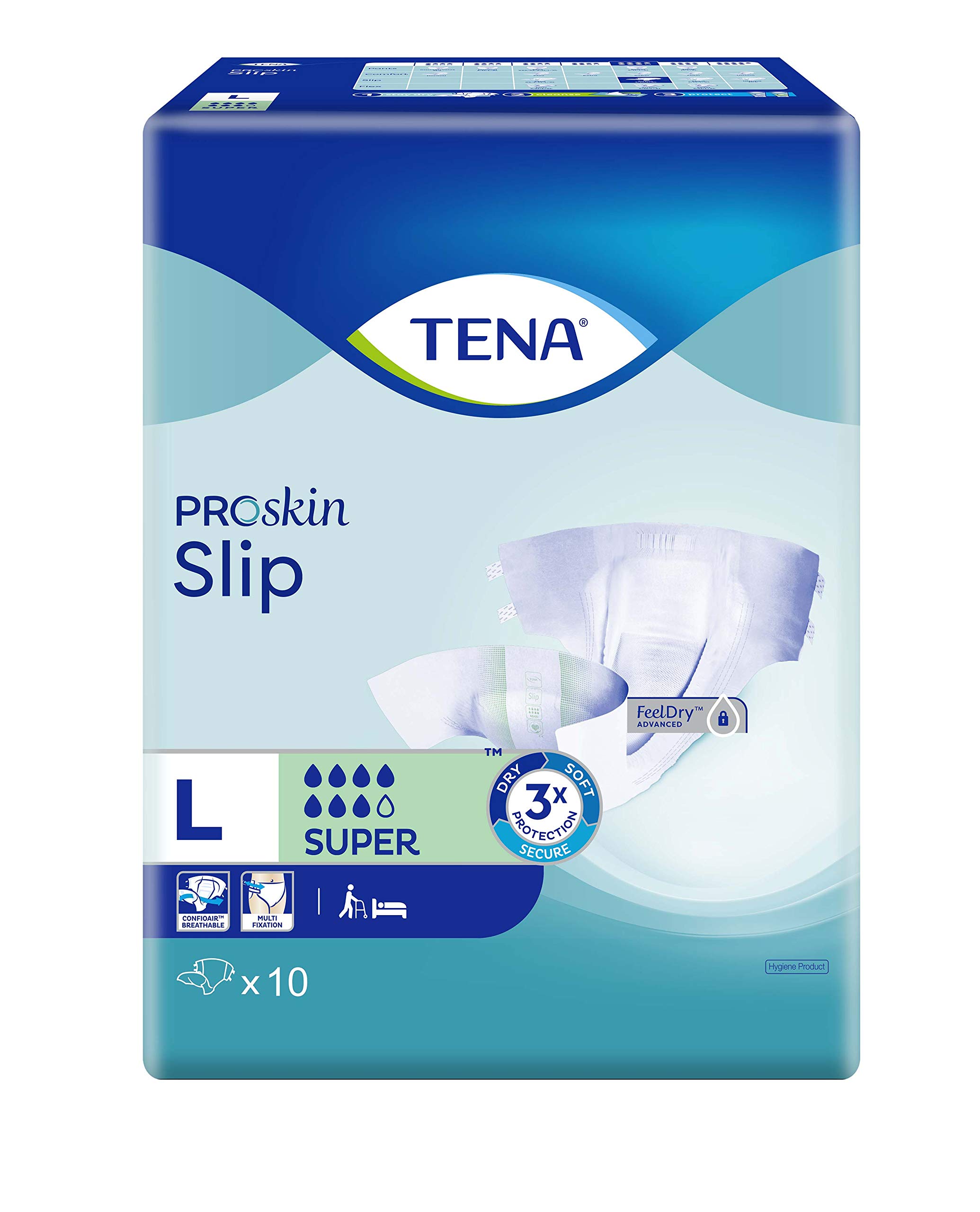 Amazon | TENA スリップ スーパー 717310 Lサイズ 10枚 | TENA | 大人